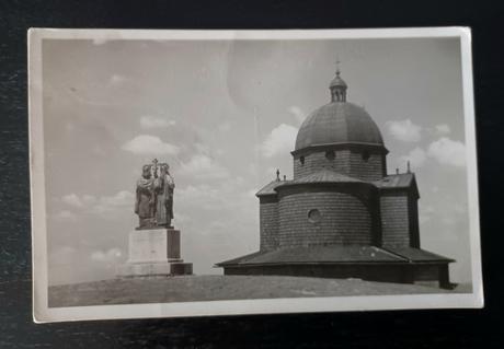 Stará pohľadnica kaple nad radhošti, 