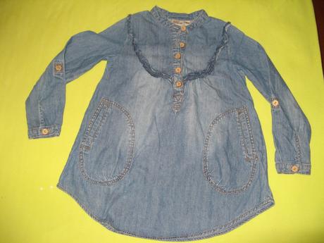 Košeľa riflova, 128