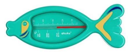 Akuku a0395 teplomer do kúpeľa rybka, 