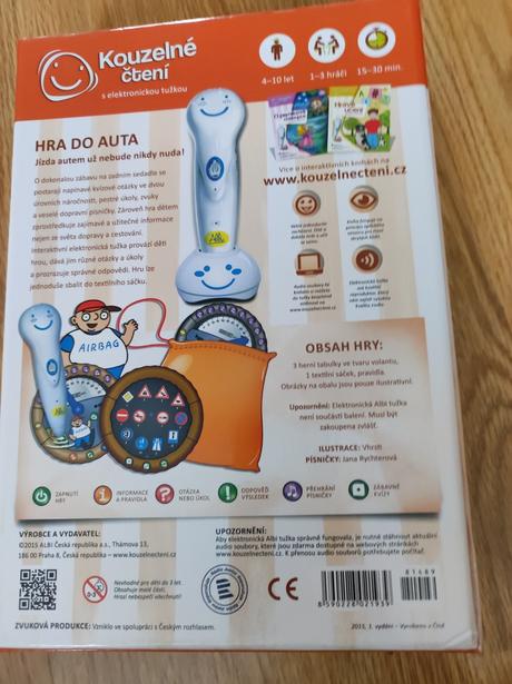 Kúzelné cteni hra do auta, 