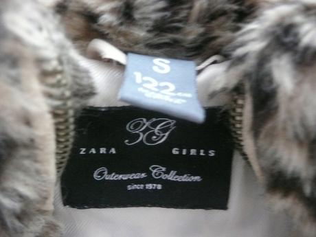 Vesta dievčenská zara kids s č.122, 6-7y, zara,122
