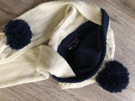 Detská zimná čiapka so šálom sergent major 6-9mes, sergent major,74