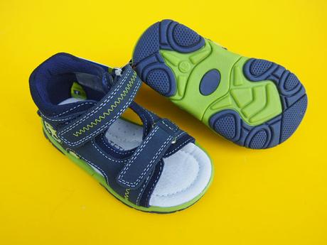 Detské kožené sandálky protetika delron, protetika,21 / 22 / 23 / 24