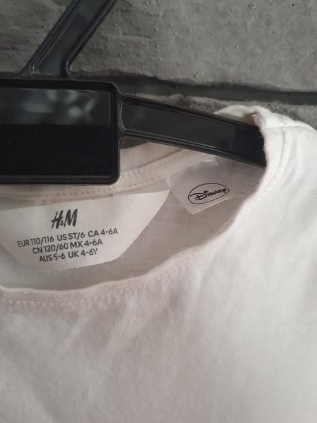 Tričko frozen, h&m,116