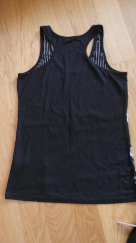 Party top s glitrami, s