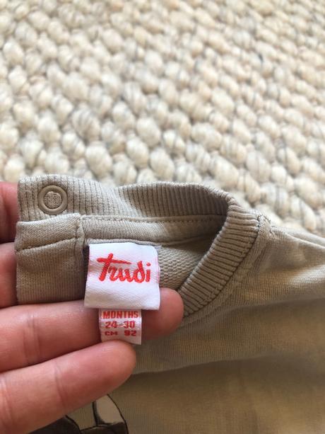 Bavlnená mikina, ovs,86 / 92