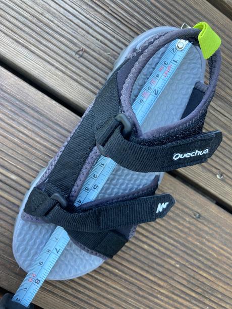 Detské turistické sandále, quechua,30