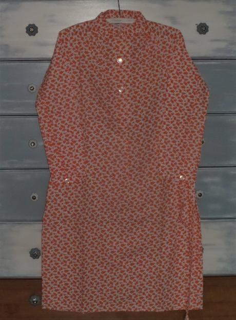 Krepová nočná košeľa, m