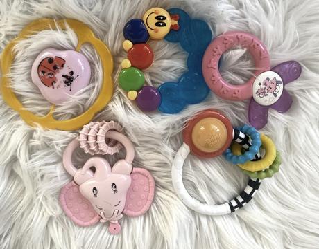 Hrkalky hryzatka spolu 10ks, 