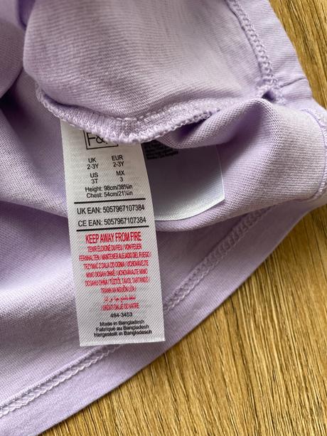 Fialove tricko f&f, f&f,98