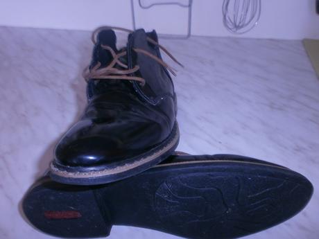 Dámske lakované poltopánky rieker, rieker,38