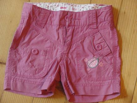 Ružové kraťasy s lienkou - nenosené pre 2-3r, kids,98