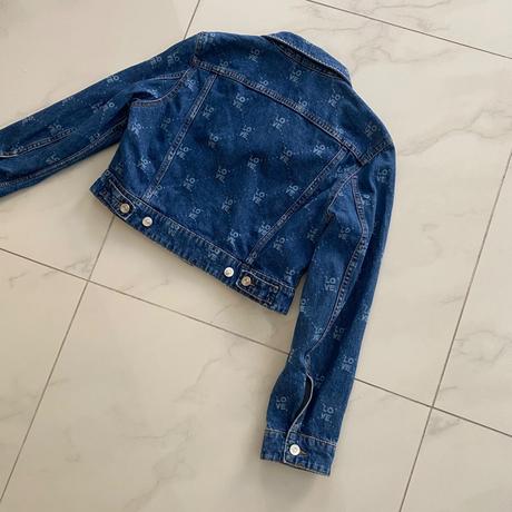 Crop rifľovka love, h&m,34