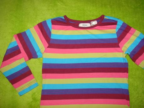 Pásikavé tričko 116/122, bonprix,122