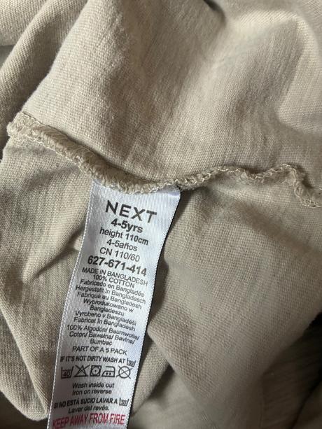 5x natelník, next,110