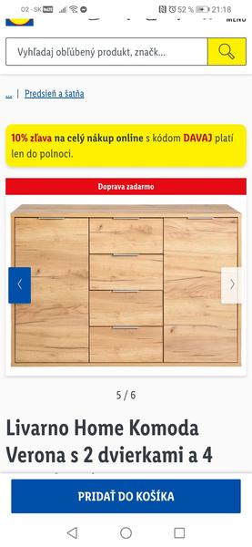 Livarno Home komoda Verona