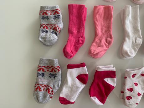 Balik ponožiek 0-12 mesačne, 68–80