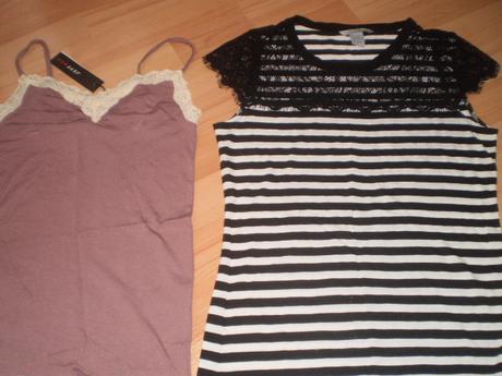 Tričko, roláčik, tielko,  cena spolu, h&m,s