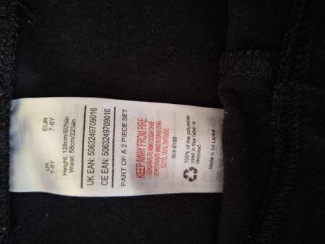 Cierne kratasy 2 ks, f&f,128