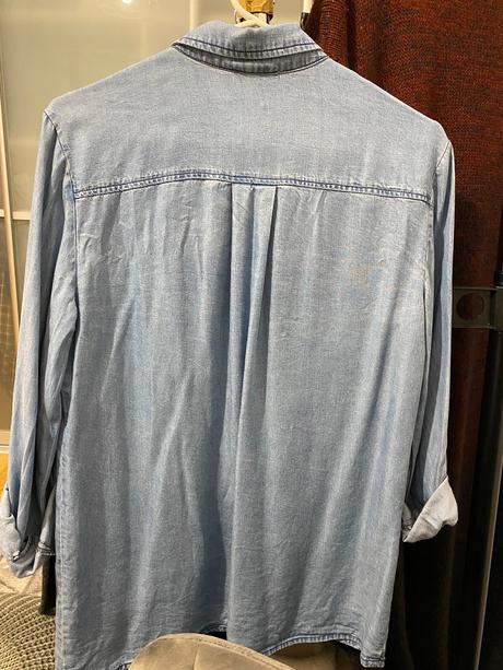 Riflová košeľa, s