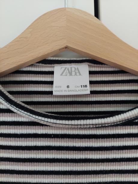 Tricko rebrovane zara 116, zara,116