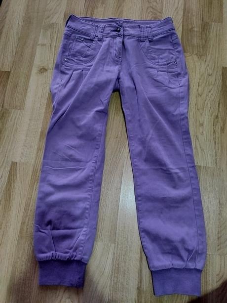 Trojštvrťové nohavice,rifle, xs