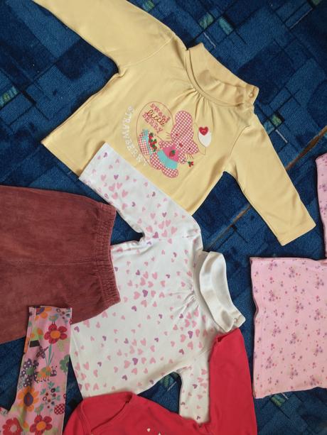 Zimný balík pre dievcatko 74/80, 68–80