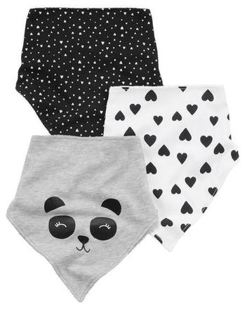 3 pack podbradníkov carter's usa, 