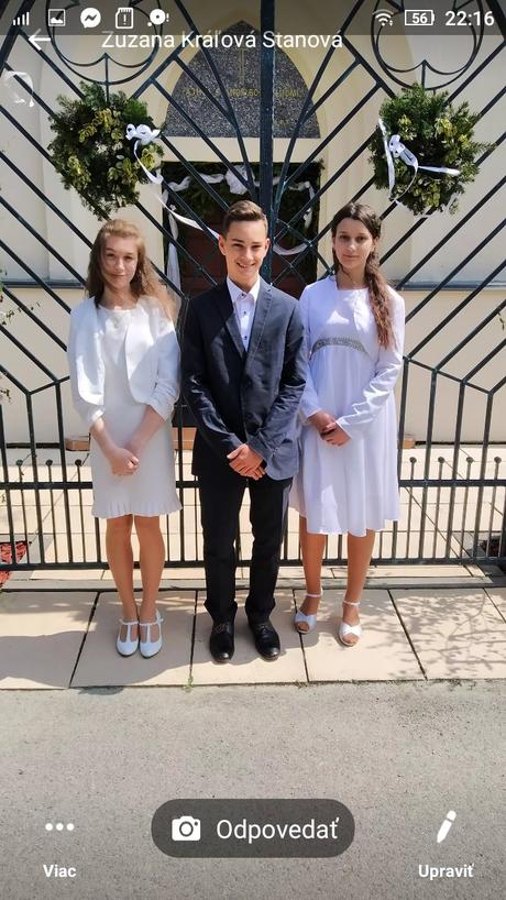 Biele šaty+bolerko+topánky+kvety do vlasov, 36