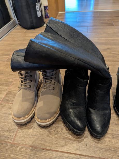 Balik damskych zimnych topanok, vel. 38, john garfield,38