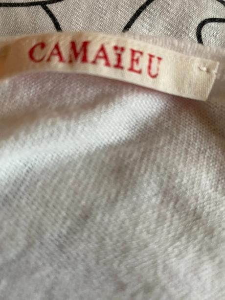 Tenší svetrík s čipkou camaieu v. s/m, camaieu,s