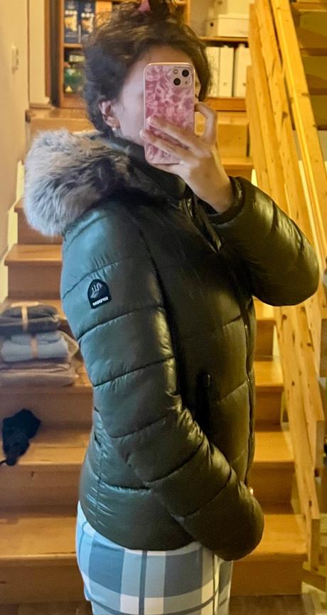 Zimná bunda, superdry,s