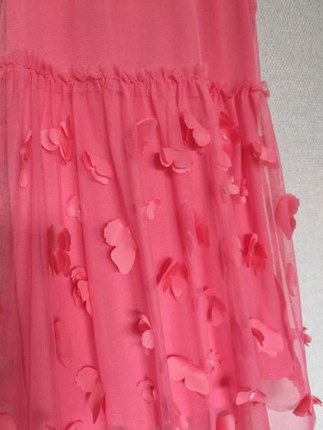 Dievčenské týlové šaty s motýľom veľ. 122/128, dopodopo,122