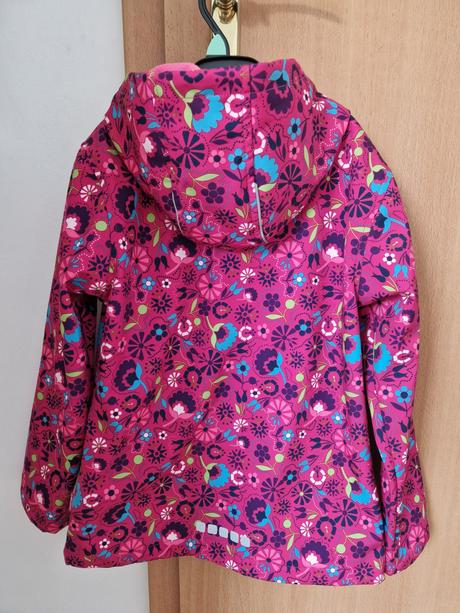 Softshelova bunda 140/146 lewro kvety, lewro,140