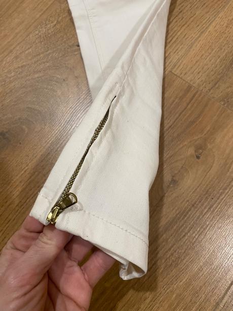 Krásne rifle zara 38 / farba pudrova, zara,38