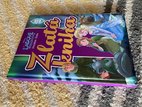 Ľadové kráľovstvo - polárna žiara zlatá kniha, 