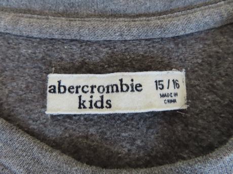Abercrombie&fitch, mikinové šaty 15-16r./xs, abercrombie&fitch,164