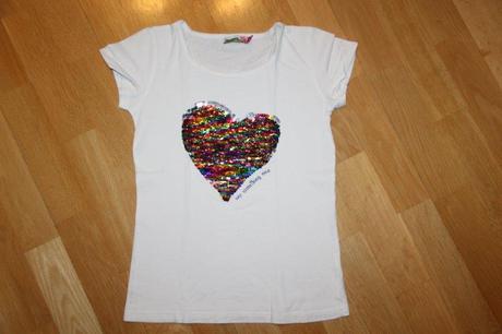 Tričko so srdiečkom, desigual,146