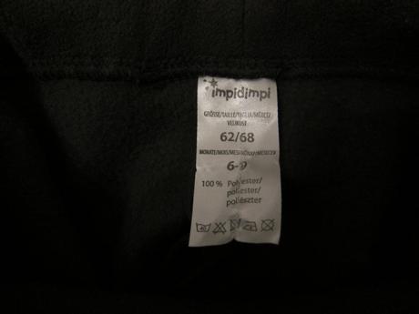 62/68 ciapka velmi tepla, impidimpi,62