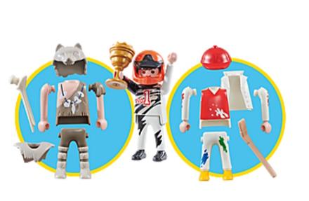 Figúrka pretekár pravek a maliar playmobil, 