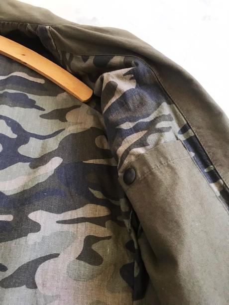 Dlhšia celtová army bunda m/l, l