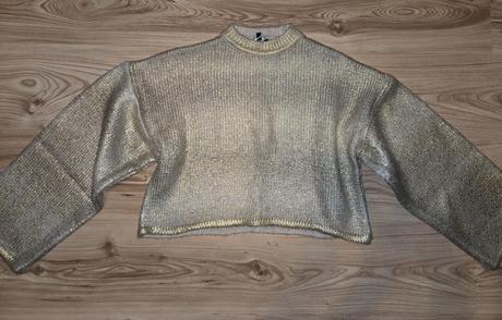 Zlaty pulóver xs, c&a,xs