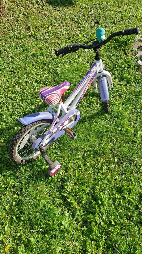 Bicykel "16" kvetinový dizajn, 16