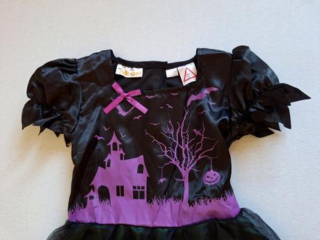 Čarodejnica halloweensky kostým veľ.116-122,