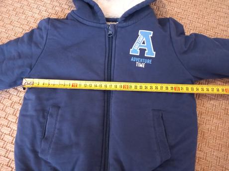 Hrubá mikina pre chlapca, lupilu,98