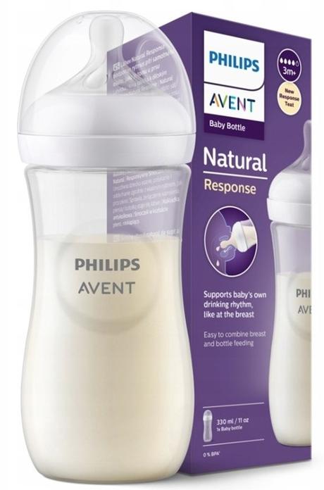 Philips avent fľaša natural response 260 ml, 1m+, avent