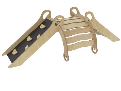 4 v 1 montessori zostava-hojdačka, preliezka, šmýk,