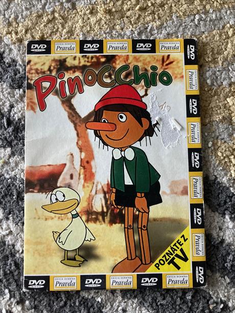 Dvd pinocchio, lolek a bolek, ozie boo, 