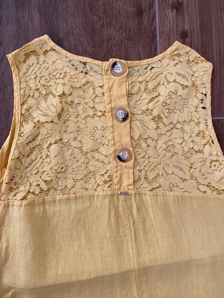 Žlté saty, fracomina,s