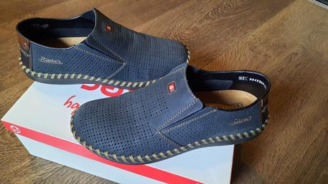 Pánske kožené topánky v.42, rieker,42